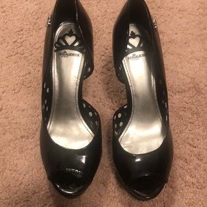 Fergalicious Open Toe Heels